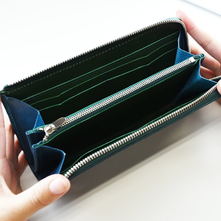 楽天市場】オーダーメイド 本革 長財布 L字ファスナー ブッテーロ 名 