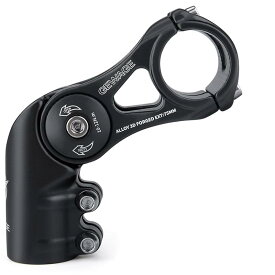 【土日祝もあす楽】【130度角度調整】 自転車 ステム 31.8mm ハンドルステム 75/ 95/ 130mm アジャスタブルステム GEWAGE