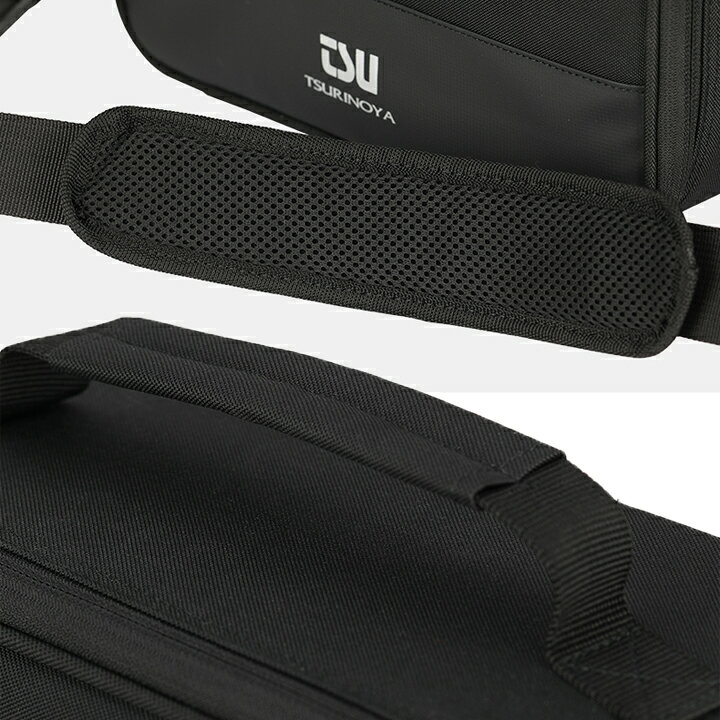 市場 リールケース 釣りバッグ リールポーチ ルアー 収納ケース リール ブラック