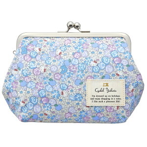 【着後レビュー特典対象】 サンリオ キャラクターズ がま口 ポーチ 化粧ポーチ メイクポーチ 小物入れ リバティプリント ハローキティ マイメロディ リトルツインスターズ キキララ 可愛い