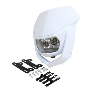 �G���f���[�� �w�b�h���C�g �J�E�� �}�X�N �z���C�g �� �o���u �t�� 12V D�g���b�J�[250 KLX250 W650 KSR1 KSR110 KDX220 CB223S