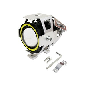 LED �C�J�����O �t�� �w�b�h���C�g �C�e�^ �h�� �o�C�N CREE �t�H�O�����v �ėp �O�� �V���o�[ �� × �z���C�g ���C�g �X�g���{ �X�e�[ 1��