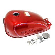 GN125 グラストラッカー ボルティー 燃料タンク 3点セット フューエルコック ガソリンタンク タンクキャ…