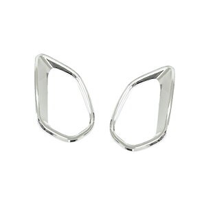 メッキリフレクターカバー 三菱 アウトランダー GF7/GF8/GG2 メッキカバー リフレクター ガーニッシュ エアロ エアロパーツ リア テール 外装