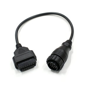 メール便送料無料 日産 汎用 16ピン → 14ピン OBD2変換アダプタ OBD2 診断機 変換ケーブル 変換コネクター カプラー コード 配線 検査 メンテナンス