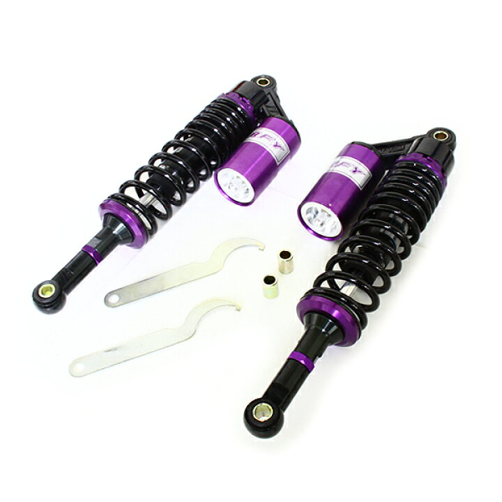 楽天市場】新品 ゼファー ZRX バリオス2サスペンション サス 340mm 黒 