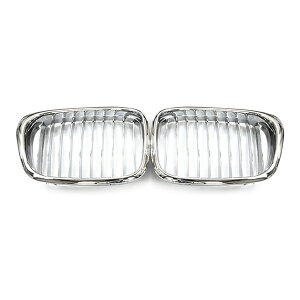 純正交換用 フロントグリル BMW 7シリーズ E38 735i 740i 750iL L7 gk クロームメッキ 年式1994年〜2001年 BM キドニーグリル 【外装 エアロ パーツ 左右セット 後付け ブラックグリル メッキグリル 取扱