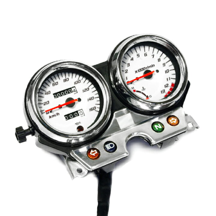 楽天市場 バイク用 スピードメーターユニット メッキリング ホンダ Vtr250 Mc33 03年 07年 ホワイトパネル タコメーター メーター本体 オートバイ 単車 後付け タコメーター 交換 二輪 フロント カスタム Cyan Shop