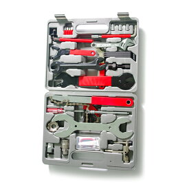 自転車用 工具キット 43pc 20種類 43パーツ プロ仕様 メンテナンス 【マウンテンバイク ロードバイク クロスバイク MTB 交換 補修 修理 ツール サイクルツールセット 整備 サイクリング】