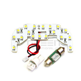 メール便送料無料 ジムニー JB23系 SMD/LEDルームランプセット 1P 18発 【LED ルームランプ 純正交換式 取付 簡単 バルブ ライト 電球 ホワイト イルミ カプラー オン 室内灯 車内灯 内装 LEDルームランプ】