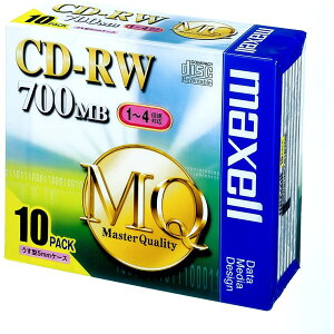maxell f[^p CD-RW 700MB 4{Ή 10 5mmP[X CDRW80MQ.S1P10S iȃf[^ۑI JԂgI1`4{ΉCD-RW 10Zbg ؂ȃf[^