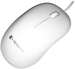dynabook USB ���w�� �}�E�X �^�ԁFPAMOU005 �V���v�����ɂ߂��A�����ɓ���ޗL���}�E�X ��ɂ����ƃt�B�b�g����A�y�����X�}�[�g�f�U�C�� ���ʂ��킬���Ƃ����A�������Ǝg���₷�� �f�X�N����