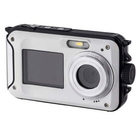 防水・防塵デジタルカメラ 800万画素 VS-N003SY W ホワイト (1台)【VERSOS(ベルソス)】