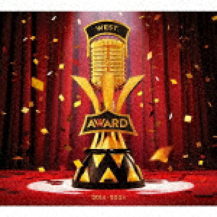 楽天市場】☆先着特典ステッカー付☆WEST．／AWARD (初回盤B 