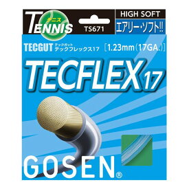 GOSEN（ゴーセン） テックガット テックフレックス17 アクア TS671AQ