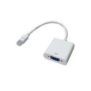 (まとめ) SUREFIREMiniDisplayPort to VGA変換アダプタ VV-MDPVGA-W-DO 1個 【×3セット】