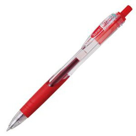 (まとめ) ゼブラ 油性ボールペン スラリ 0.5mm 赤 BNS11-R 1本 【×60セット】