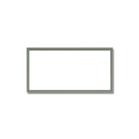 【長方形額】木製額 縦横兼用額 カラー4色展開 ■カラー長方形額（400×250mm）グリーン