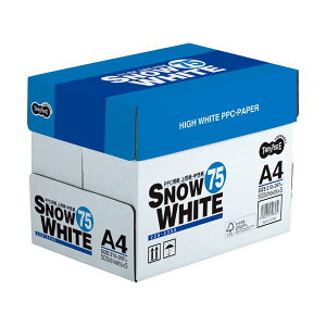 �i�܂Ƃ߁j TANOSEE PPC�p�� SNOW WHITE 75 A4 1���i2500���F500��×5���j �y×10�Z�b�g�z