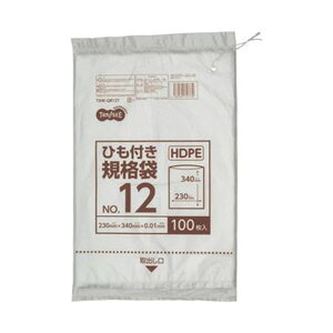 �i�܂Ƃ߁jTANOSEE HDPE�K�i�� �R����12�� ���R230×�^�e340×����0.01mm 1�p�b�N�i100���j�y×50�Z�b�g�z