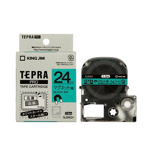 (�܂Ƃ�) �L���O�W�� �e�v�� PRO �e�[�v�J�[�g���b�W �}�O�l�b�g�e�[�v 24mm �΁^������ SJ24G 1�� �y×10�Z�b�g�z