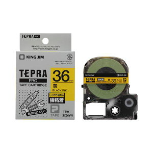 (�܂Ƃ�) �L���O�W�� �e�v�� PRO �e�[�v�J�[�g���b�W ���S�� 36mm ���^������ SC36YW 1�� �y×5�Z�b�g�z