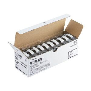 (�܂Ƃ߁j�L���O�W�� �e�v�� PRO�e�[�v�J�[�g���b�W 12mm ��/������ �G�R�p�b�N SS12K-10PN 1�p�b�N(10��)�y×3�Z�b�g�z
