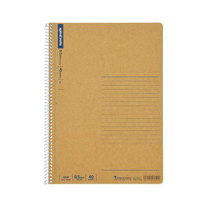 (まとめ) マルマン B5 スパイラルノート B5判 横罫 40枚 【×20セット】