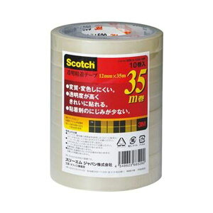 i܂Ƃ߁j3M XRb` Se[v12mm×35m 500-3-1235-10P 1Zbgi50F10×5pbNjy×5Zbgz