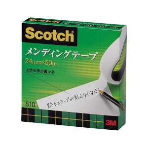 (܂Ƃ) 3M XRb` fBOe[v 810 努 24mm×50m  810-3-24 1 y×10Zbgz