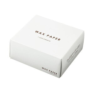 (まとめ)水野産業 ワックスペーパー 小 ホワイト 1箱(1000枚)【×5セット】