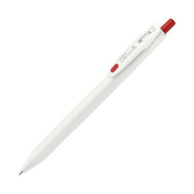 (まとめ) ゼブラ ゲルインクボールペン サラサR 0.5mm 赤 (軸色：白) JJ29-R1-R 1本 【×50セット】