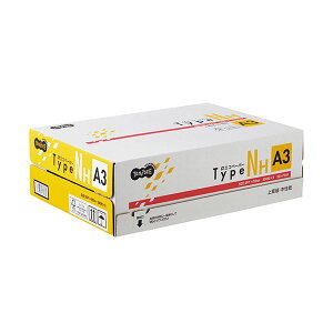 (まとめ) TANOSEE αエコペーパータイプNH A3 1箱(1500枚:500枚×3冊) 【×5セット】