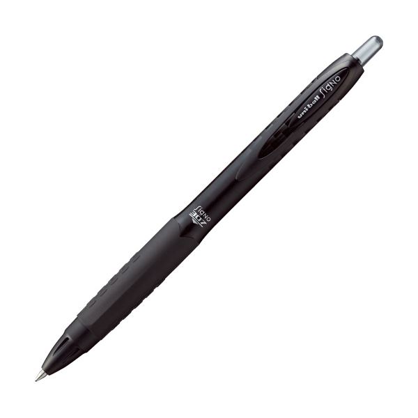 （まとめ） 三菱鉛筆 ゲルインクボールペンユニボール シグノ 307 ノック式 0.7mm 黒 UMN30707.24 1本 【×30セット】：サイバーベイ