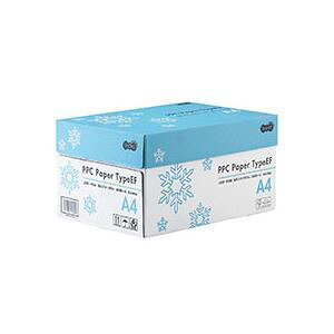 (まとめ) TANOSEE PPC PaperType EF A4 1箱(5000枚:500枚×10冊) 【×5セット】
