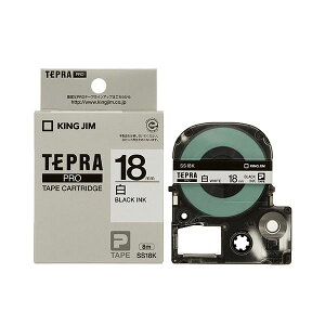 (�܂Ƃ�) �L���O�W�� �e�v�� PRO �e�[�v�J�[�g���b�W 18mm ���^������ SS18K 1�� �y×10�Z�b�g�z