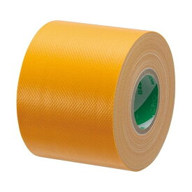 (まとめ) ニチバン 布粘着テープ コンパル 50mm×10m 橙 CPN13-50 1セット(6巻) 【×3セット】