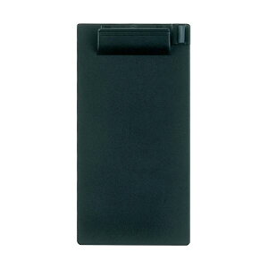 (まとめ)セキセイ クリップボード 伝票サイズ タテ ブラック SSS-2059P-BK 1セット(10枚) 【×5セット】