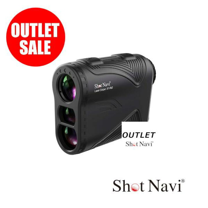 ゴルフ距離測定器 ShotNavi Laser Sniper X1 Fit2 1000
