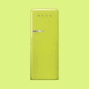 yʌz①ɂ𔃂SMEGg[X^[炦遙 smeg 270L ① FAB28RLI5JP CO[/SMEG/XbO/①/C^AƓd /smeg 270L Fridge FAB28RLI5JP / Lime Green [[J[ۏ؂]y