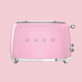 【日本正規品】smeg Toaster TSF01 Pinkピンク　/SMEG/スメッグ/トースター/イタリア家電