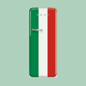 �y���ʌ���z���①�ɂ𔃂���SMEG�g�[�X�^�[�����炦�遙 smeg 270L �①�� FAB28RDIT5JP �C�^���A�t���b�O/SMEG/�X���b�O/�①��/�C�^���A�Ɠd /smeg 270L Fridge FAB28RDIT5JP / Italian Flag [���[�J�[�ۏ؂���