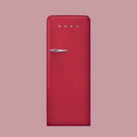 【日本正規品】【送料無料設置付】smeg 270L 冷蔵庫 FAB28RDRB5JP ルビーレッド/SMEG/スメッグ/冷蔵庫/イタリア家電 /smeg 270L Fridge FAB28RDRB5JP / Ruby Red [メーカー保証あり]