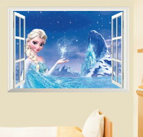 楽天市場】アナと雪の女王（ウォールステッカー・シール｜壁紙・装飾 