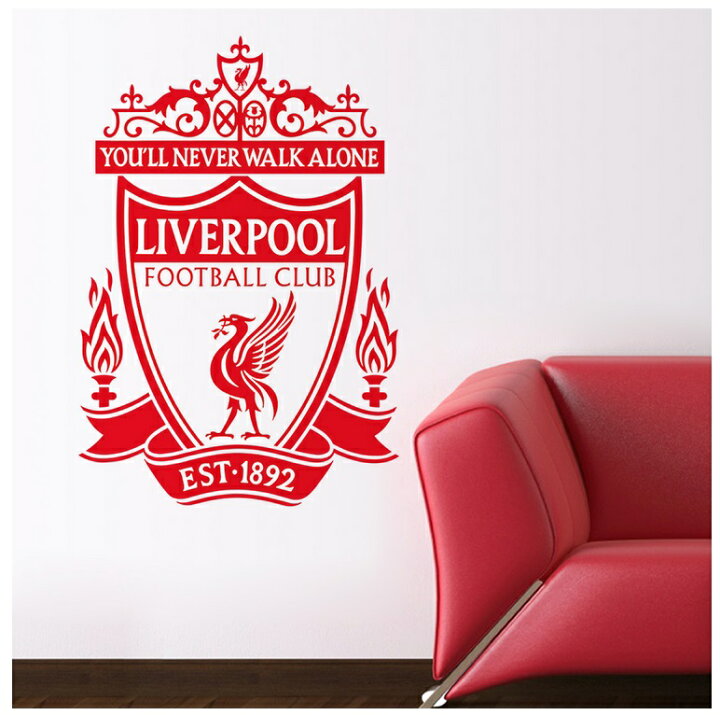 楽天市場 リバプール Fc Liverpool Fc レッズ エンブレム ウォールステッカー 貼って 剥がせる 壁紙 Cyber Gate 楽天市場店