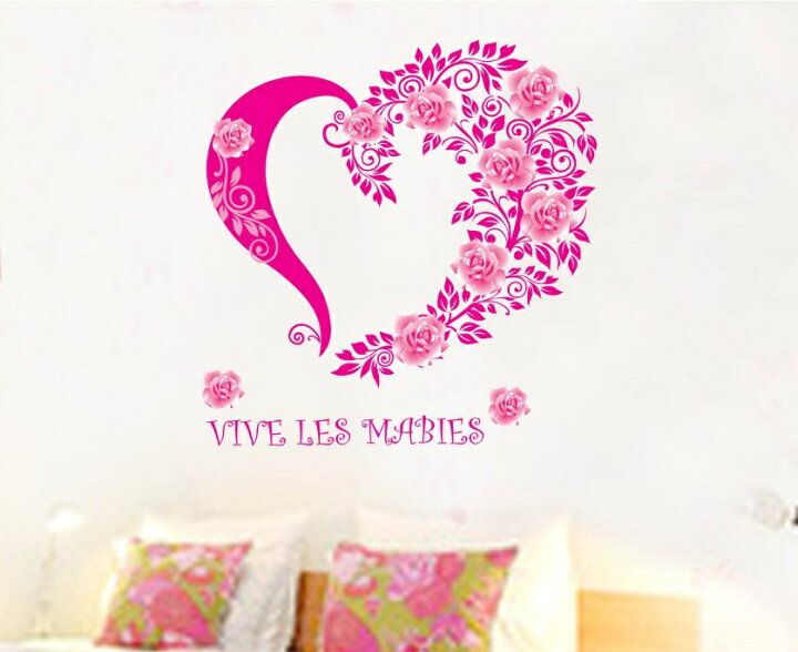 楽天市場 ロージーハートステッカー 大きめサイズ ウォールステッカー ウォール ステッカー ポスター シール 北欧 激安 貼って はがせる 壁紙 壁シール 子供部屋 Cg ウォールペーパー シール 花 ピンク ハート Cyber Gate 楽天市場店 楽天市場 ロージーハートステッカー 大きめサイズ ウォールステッカー ウォール ステッカー ポスター シール 北欧 激安 貼って はがせる 壁紙 壁シール 子供部屋 Cg ウォールペーパー シール 花 ピンク ハート Cyber Gate 楽天市場店