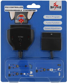 [MAYFLASH]PS1/PS2用コントローラに連射/マクロ機能を付加させる変換コンバータ(新型版)[SRPJ0298]