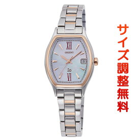 オリエント 腕時計 レディース ORIENT 日本製 ソーラー イオ ナチュラル＆プレーン トノー RN-WG0010A ピンクシェル 時計 正規品