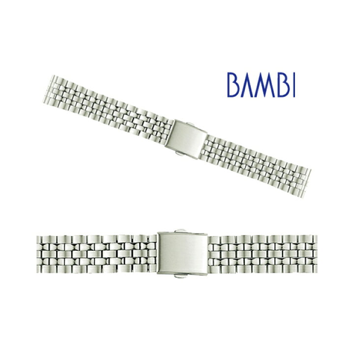 腕時計 金属ベルト「BAMBI」
