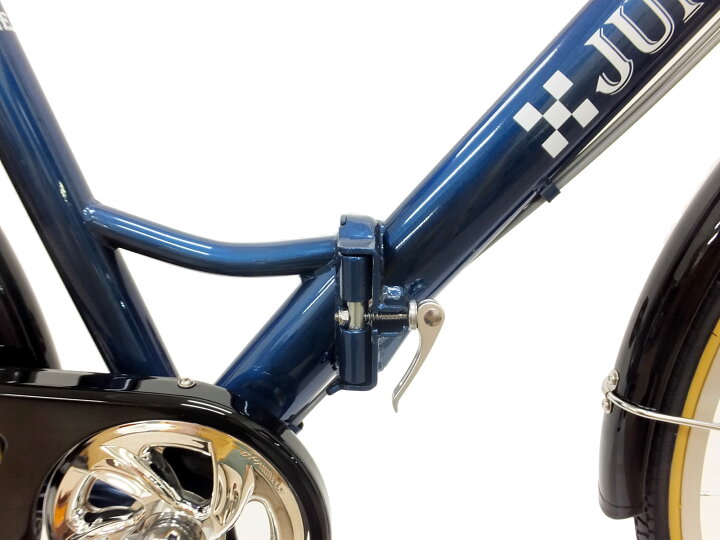 楽天市場】27インチ 折りたたみ自転車 シティサイクル ジュノー  